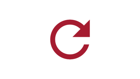 A circular arrow