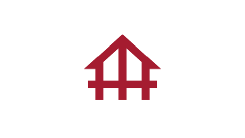 An icon of a house with a foundation